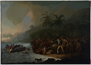 [Death of Captain Cook, ca. 1784] / possibly by John Webber