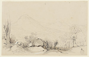 Portfolio of Conrad Martens sketches, ca. 1835-1858 / d...