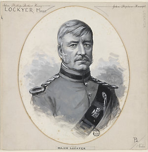 Major Lockyer, 1886? / William Macleod