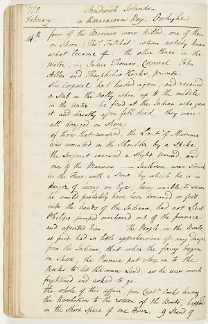James Burney - Journal on HMS Discovery, 10 Feb. 1776 - 24 Aug. 1779