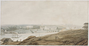 [Sydney from Dawes Point, 1821 / attributed to Richard ...