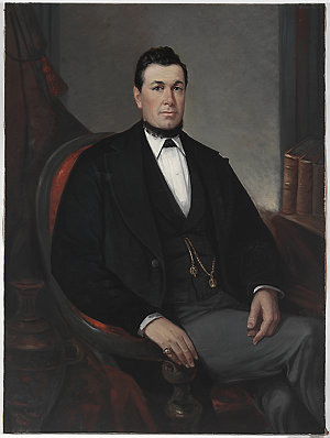 Job Butler Hudson, 1880 / oil painting by William Reay