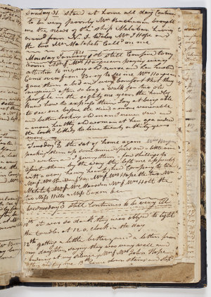 Mary Reibey journal, 1820-1821