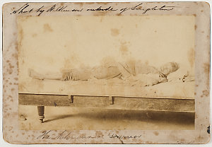 [Joe Governor, bushranger, 1900 post mortem photograph]...