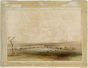 [Stroud House, ca. 1854] / by Conrad Martens