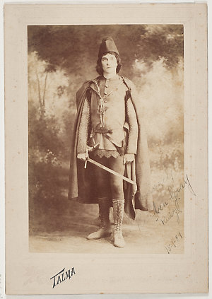 Reuben Gray, [as Ruiz in Il trovatore] - portrait, 1909...