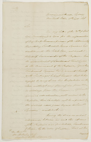 Series 40.126: Copy of a letter received by William Wel...
