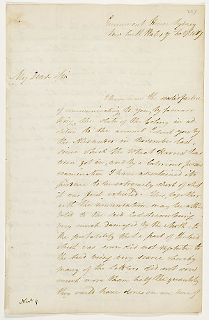 Series 40.071: Letter received by Banks from William Bl...