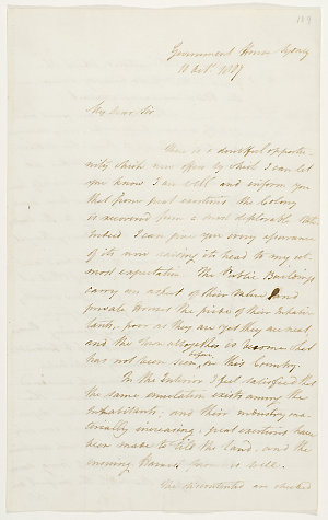 Series 40.072: Letter received by Banks from William Bl...