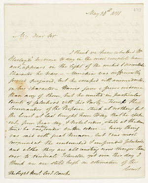 Series 40.140: Letter received by Banks from William Bl...