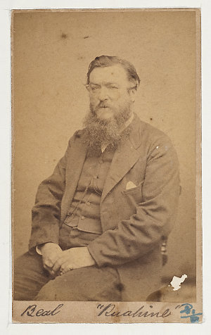 T.S. Beal, Captain of the ship "Ruahine", ca. 1866-1869...