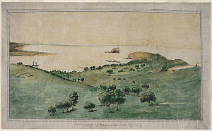 Settlement of Newcastle, ca. 1804 / possibly after Ferd...