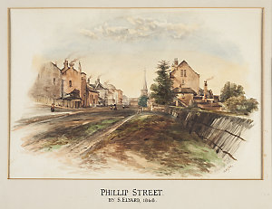 Phillip Street, Sydney, 1868 / Samuel Elyard