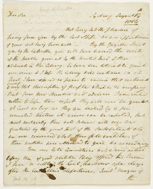 Series 39.089: Incomplete letter received by Banks from...