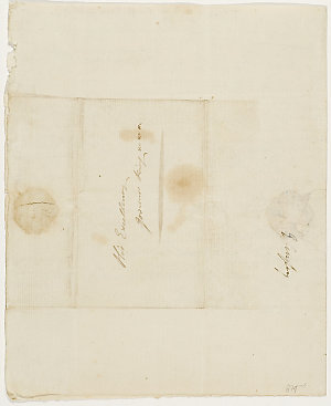 Series 39.070: Letter received by Philip Gidley King fr...