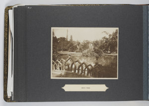Album presented to George Harwood by the staff of the B...