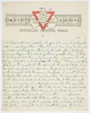 Item 01: Henry Nicholls letters, 11 May-31 December 191...