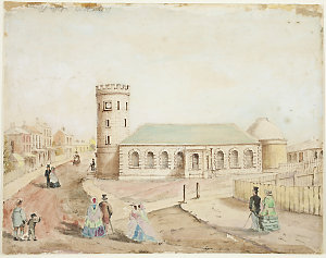 St. Phillip's Church, Sydney, ca. 1852-1853 / possibly ...