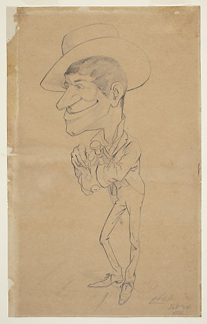 Phil May, 1886 / drawn by L. Hopkins