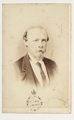 W. Bednall, conchologist, ca. 1868-1878 / photographed ...