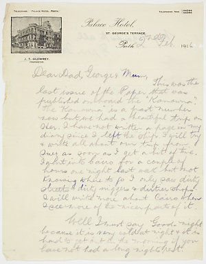 Item 02: Henry Nicholls letters, 2 February-25 December...