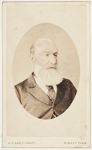 John Helder Wedge, surveyor and explorer, ca. 1860-1872...