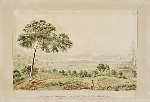 South end of Lake George, New South Wales, 1830 / Rober...