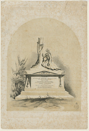 Monument in memory of N. C. Bochsa, erected by Anna Bis...