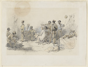 Richmond Paddock, Black Troopers Quarters Melbourne, 18...