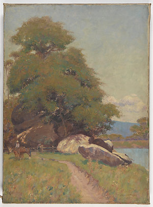 Farm scene, 1909 / David G. Reid
