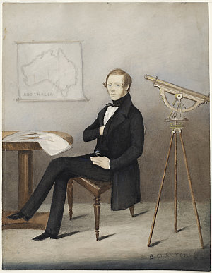 Portrait of a surveyor / B. Clayton