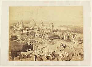 View of Macquarie Street and Garden Palace from St Jame...