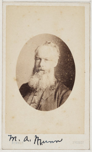 Matthew Adam Munn, between 1869-1873 / photographer J. ...