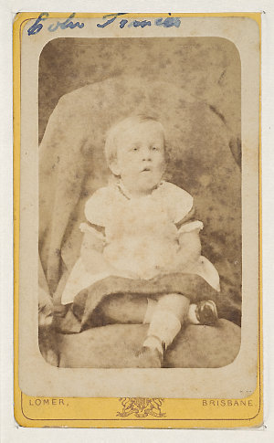 Colin Francis Martin, as an infant, ca. 1881 / photogra...