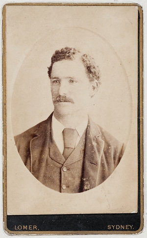 Unidentified man, ca. 1880's / photographer Lomer
