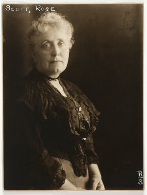 Rose Scott, 1913 / photographer May Moore