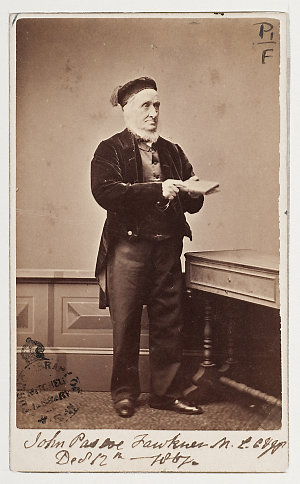 John Pascoe Fawkner, 28 May 1862 / photographer Patters...