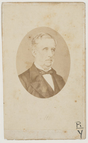 Sir John Young, governor, between 1861-1867 / photograp...