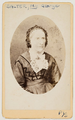 Mrs George Salter, between 1880-1883 / photographer A. ...
