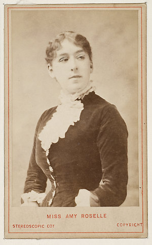 Amy Roselle, actor, ca. 1895 / London Stereoscopic & Ph...