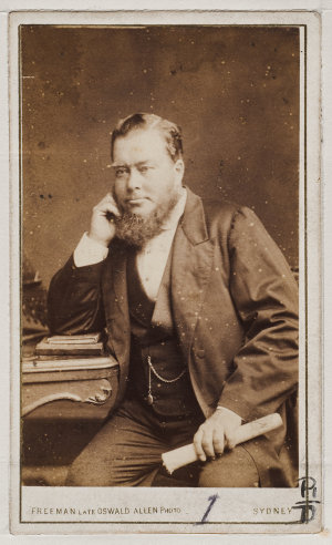 Richard Driver MLA, ca. 1873-1879 / photographer Freema...
