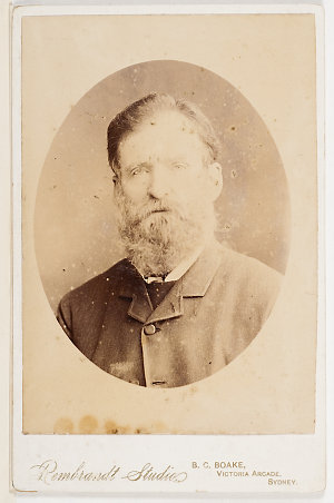 Henry Wentworth Eagar, ca. 1890 / photographer Rembrand...