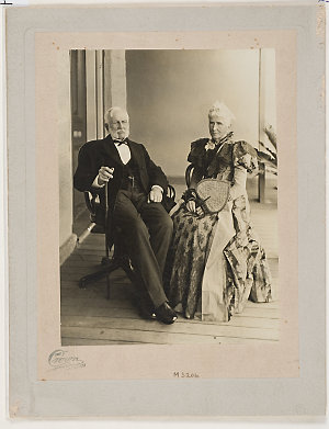 Mr and Mrs Gother Kerr Mann, 189- / photographer Crown ...