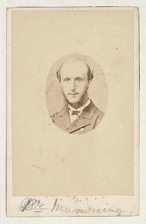 Dr Norton Manning, ca. 1862-1866 / photographer Bradley...