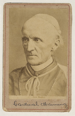 Cardinal Manning, ca. 1880-1890 / photographer unknown