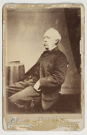Conrad Martens, artist, ca. 1870 / photographer Charlem...