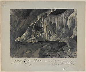 Item 06: Lucinda Cave, April 1894 / Albert Tissandier