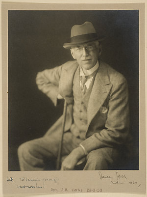 William Blamire Young, artist, 1924 / Spencer Shier, Me...