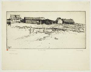 Item 04: The Farm Sheds, 1923 / Sydney Ure Smith