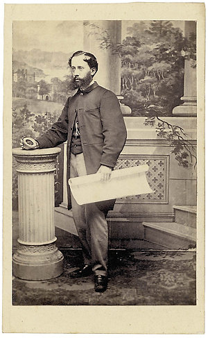 John Mackenzie, geologist, ca. 1863 / W. Hetzer's Photo...